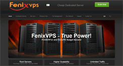 Desktop Screenshot of fenixvps.com