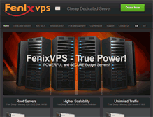 Tablet Screenshot of fenixvps.com